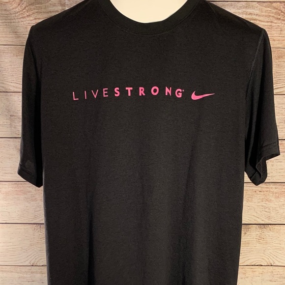 nike livestrong dri fit shirt